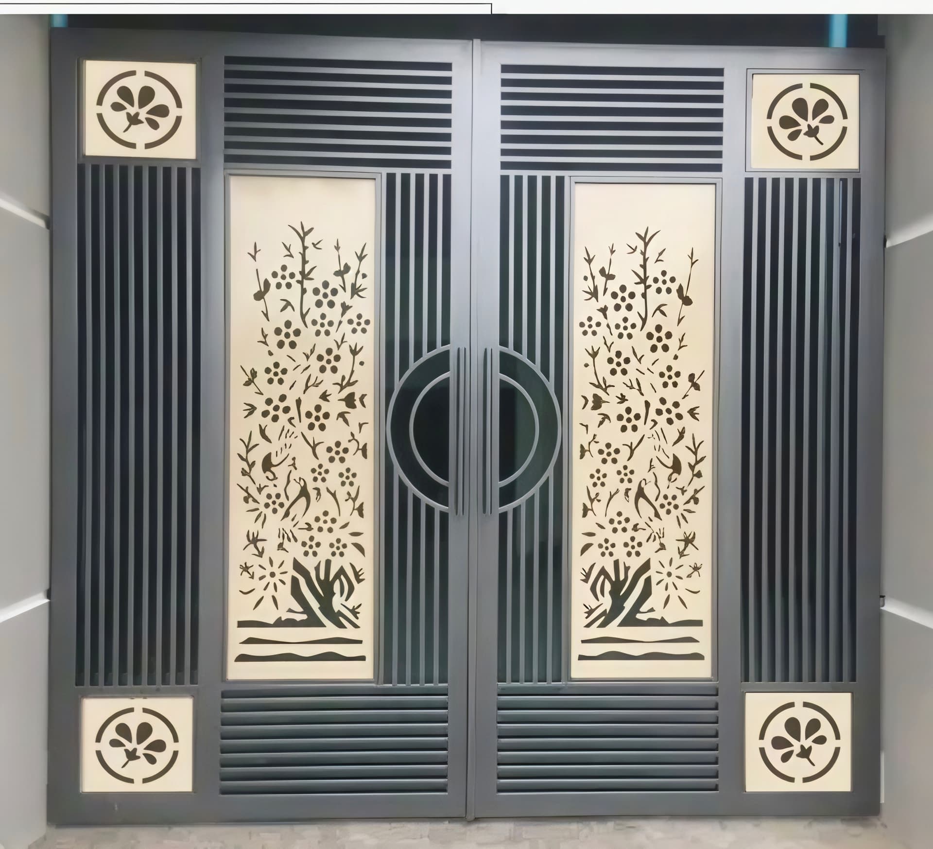 Custom steel design work